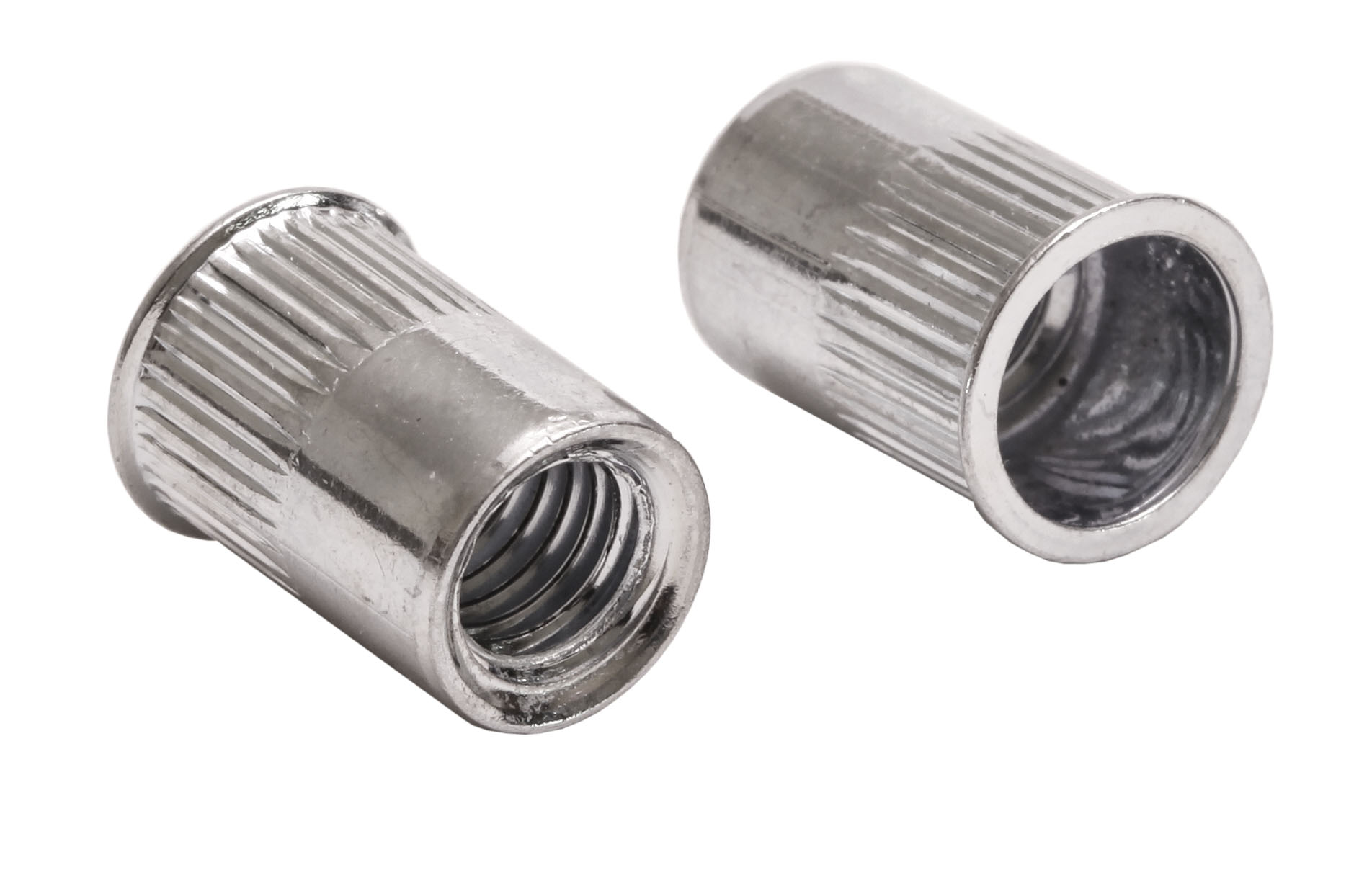 BM galvanized steel micro countersunk head and knurled